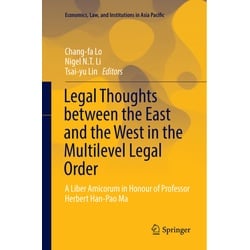 Legal Thoughts Between The East And The West In The Multilevel Legal Order, Kartoniert (TB)
