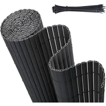 Sekey Sichtschutzmatte PVC 140 x 500 cm Anthrazit