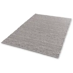 Wollteppich "Odelia 6026", grau (hellgrau), B:170cm H:15mm L:240cm, Jute, Kunstfaser, Wolle, SCHÖNER WOHNEN-KOLLEKTION, Teppiche, handweb, warme Wolle, Wohnzimmer, Schöner Wohnen Kollektion