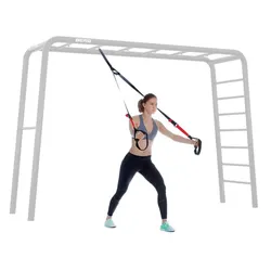 BERG Klettergerüst PlayBase Fitness Seil mit Griffen ZUBEHÖR
