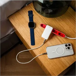 FIXED Ladegerät 45W PD 3.0 2x USB-C, Fixed Slim Gan Charger, Weiß