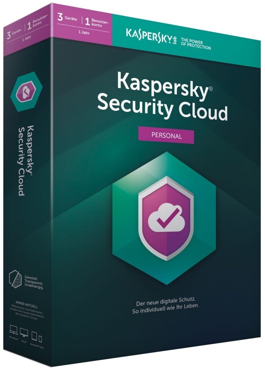 Kaspersky Security Cloud Personal, 1 Year[Download]