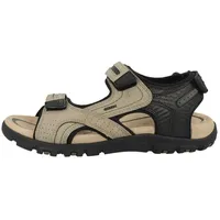 Geox U S Strada D Herren Sandale Sandaletten, Sommerschuhe, Badeschuhe, Riemchen, Schlappen beige 42 EU