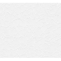 A.S. Création Simply White Papiertapete 53 cm x 10 m 0 g Weiß 251718