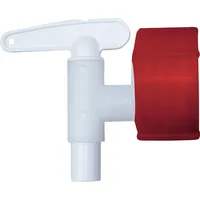 Graf Auslaufhahn 34 mm Kunststoff weiß