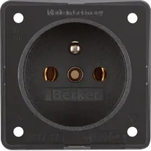 Berker Steckdose 9619505 Schwarz