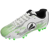Jako J-SFG Stepover Fussballschuh, White/neon Green, 35 EU