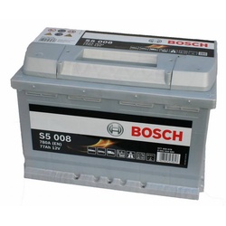 Bosch S5 008 Autobatterie 12V 77Ah 780A