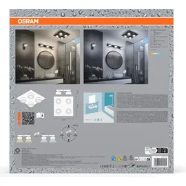 Osram Orbis Flame 5,5 W 1400 lm 3000 K Schwarz 4x