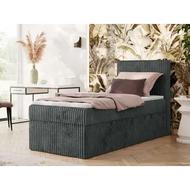 MKS Tiliano 90 x 200 cm H3 Grau Cord
