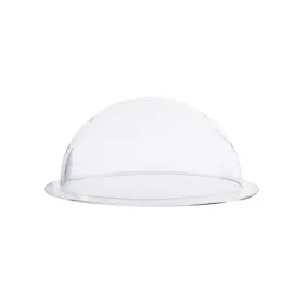 HMF 46728 Halbkugel aus Acryl mit Krempe, DIY Acrylhaube, Ø 28 cm, Transparent