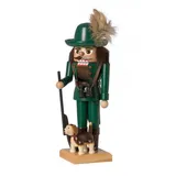 KWO Nussknacker Jäger 25 cm Holz mehrfarbig