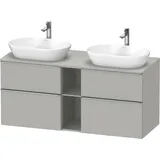 Duravit D-Neo Konsolenwaschtischunterbau wandhängend Betongrau Matt 1400x550x664 mm - DE4970B7007000 DE4970B70070000,