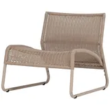 Woood West Gartensessel 78 x 67 x 69 cm beige
