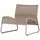 Woood West Gartensessel 78 x 67 x 69 cm beige