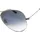 Ray-Ban Aviator Large Metal RB3025 003/3F 58-14 polished silver/light blue