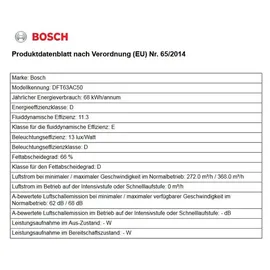 Bosch DFT63AC50 Flachschirmhaube 60 cm