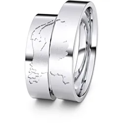 Trauringe Niederlande 585er Weiflgold - 4096