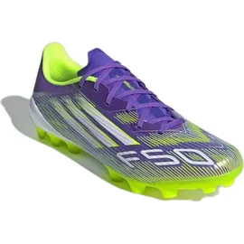 adidas F50 League AG Herren Purple Rush/Cloud White/Lucid Lemon 43 1/3