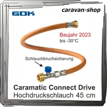 GOK Caramatic ConnectDrive Hochdruckschlauch 450 mm Gold