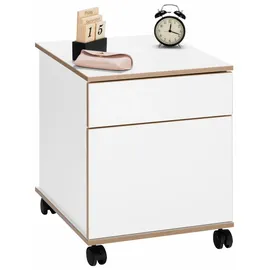 vogl möbelfabrik Trelle Rollcontainer 45 x 50 x 56 cm weiß