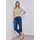 STREET ONE Kurzarm Poloshirt mit Streifen Safari beige 36 - 36
