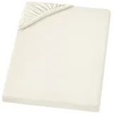 Carpe Sonno Spannbettlaken Jersey 140 x 200 - 160 x 200 cm beige