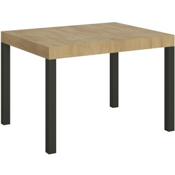 Ausziehbarer Tisch 70x110/194 cm Everyday Gestell Eiche Natur Anthrazit