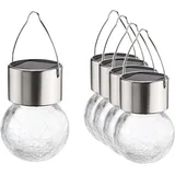 Hi Led Solar Risse-Glas-Design Lichter 5 St.