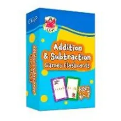 Addition & Subtraction Games Flashcards for Ages 6-7 (Year 2)