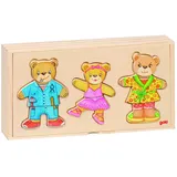 GoKi Anziehpuppenpuzzle Bärenfamilie (57811)