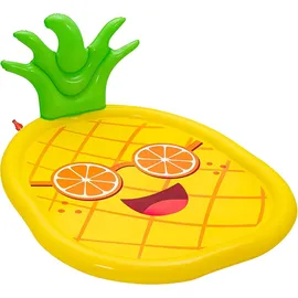 BESTWAY Sunny Pineapple Wassermatte 196 x 165 x 69 cm (196x165cm)