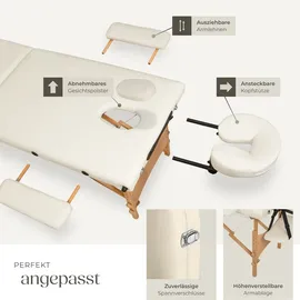 Tectake tectake® 2 Zonen Massageliege