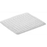 Rotho Spülbeckeneinlage Basic, Kunststoff, eckig, cool grey, 27 x 31 cm