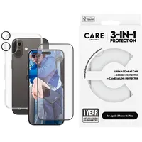 Panzer Glass PanzerGlass CARE by ® Panzerglas 3-in-1 Protection Backcover Apple iPhone 16 Plus Transparent Stoß