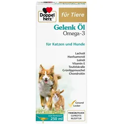 Doppelherz für Tiere Gelenk Öl für Katzen und Hunde