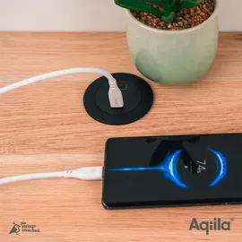 aqiila USB-C auf USB-C 1,0 m Weiß