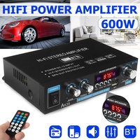 600W bluetooth Mini Verstärker HiFi Power Audio Stereo Bass AMP FM Auto USB MP3