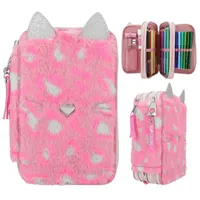 DEPESCHE 3-Fach Federtasche Leo WILD