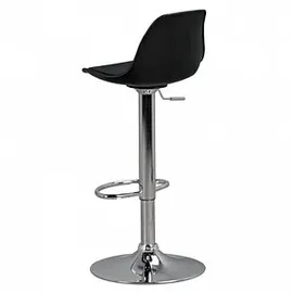 AMSTYLE Barhocker Korsika 360° drehbar höhenverstellbar Kunstleder Schwarz
