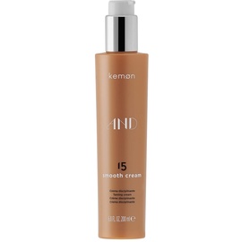 Kemon AND 15 Smooth Cream - glättende Haar-Creme für mehr Geschmeidigkeit, ideal bei störrischem Haar, Haar-Pflege in Friseur-Qualität - 200 ml