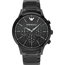 Giorgio Armani Emporio Armani Renato Herrenuhr Chronograph schwarz AR2485 - Schwarz