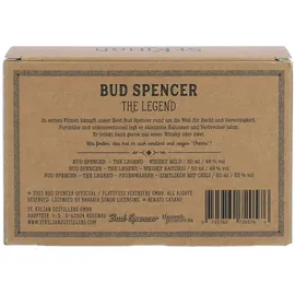 St. Kilian Bud Spencer Whisky 49,0% vol 0,05 l Geschenkbox