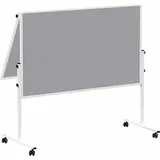 Maul Moderationswand MAULsolid, klappbar 120,0 x 150,0 cm grau