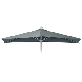 MCW Ersatzbezug für Sonnenschirm Halbrund 270 cm Polyester Anthrazit
