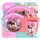 Stor 5-TEILIGES KINDERGESCHIRRSET. TELLER, SCHÜSSEL, GLAS BESTECK. BPA-FREI | MINNIE MOUSE MOUSE SPRING LOOK, Rose