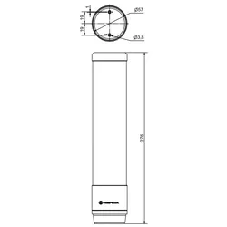 WERMA RST56 WH/BU/GN/YE/RD/Summe 68659035