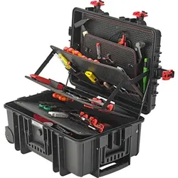 Werkzeugsortiment Elektriker 208-teilig im Schutzkoffer