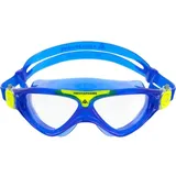 AQUASPHERE Brille VISTA JUNIOR, BLUE YELLOW LENS CLEAR, S