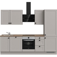 nobilia® Küchenzeile »"Cascada premium"«, vormontiert, Ausrichtung wählbar, Breite 270 cm, ohne E-Geräte